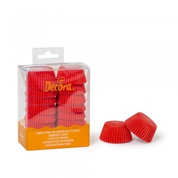 Mini Cupcake Cases - Red